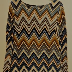 Chevron Sweater Dress